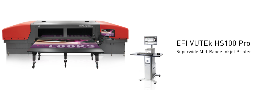 Accel EFI VUTEK HS 100 PRO super wide mid-range inkjet printer