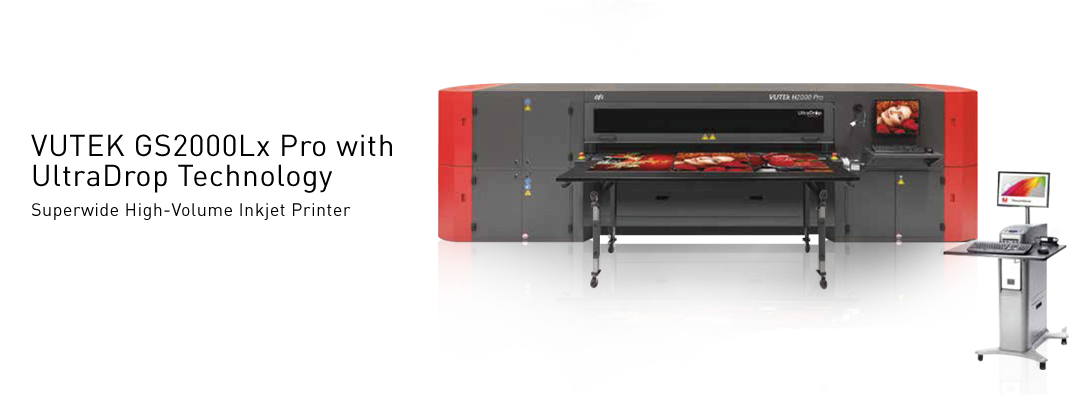 Accel EFI VUTEK GX2000LX PRO with ultradrop technology super wide high-volumn inkjet printer